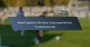 Nayef Aguerd: Life story, Early experiences, Football journey