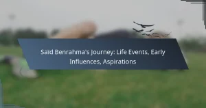 Saïd Benrahma’s Journey: Life Events, Early Influences, Aspirations